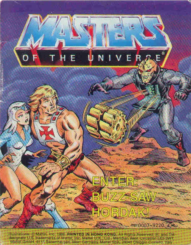 Cover of Masters of the Universe: Enter... Buzz-Saw Hordak! #1