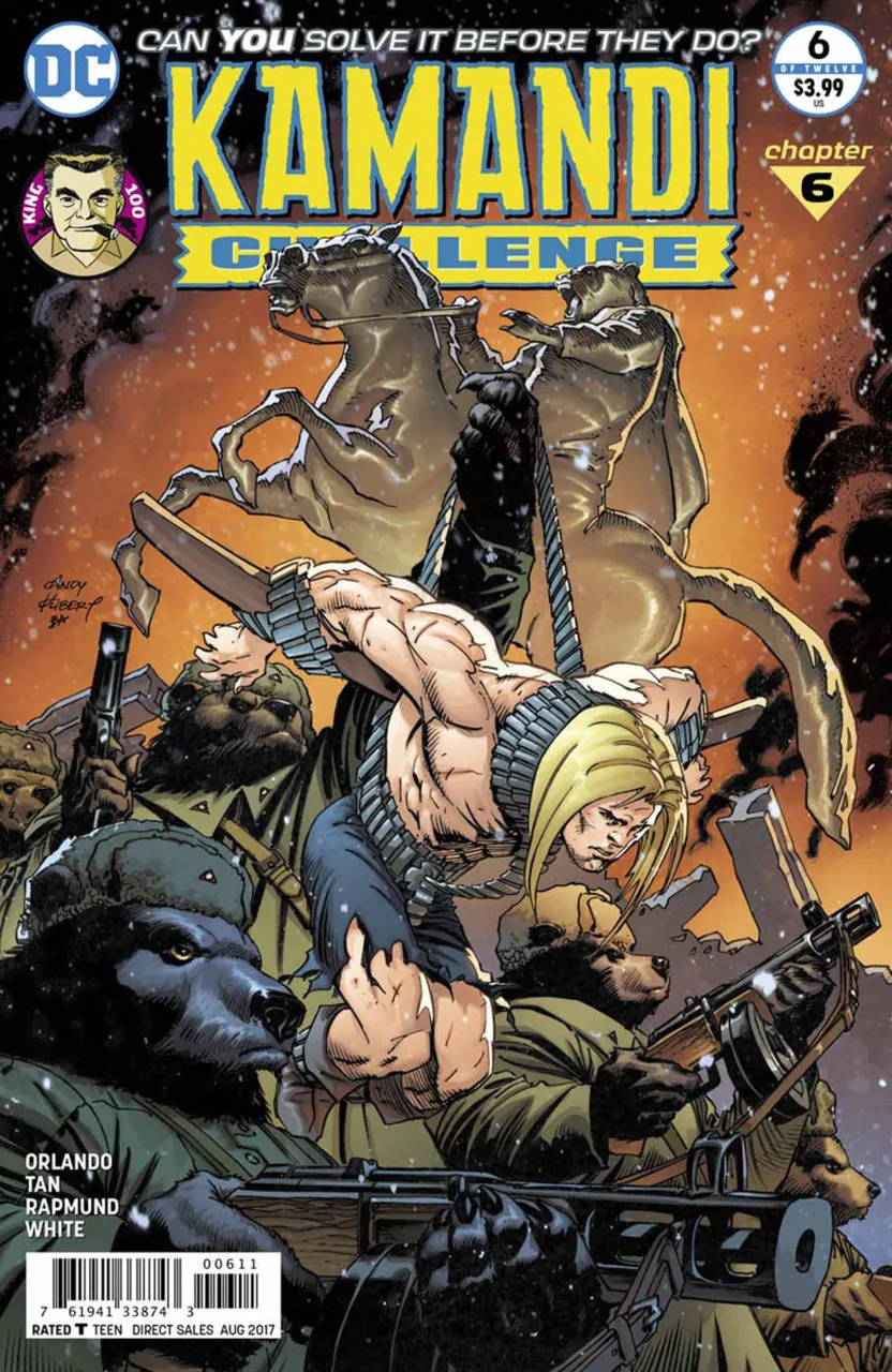 Cover of The Kamandi Challenge #6