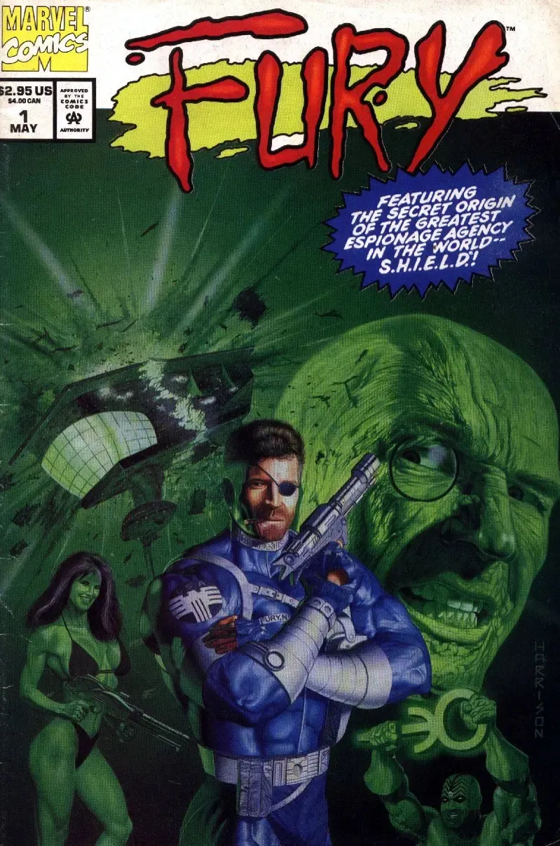 Cover of Fury #1