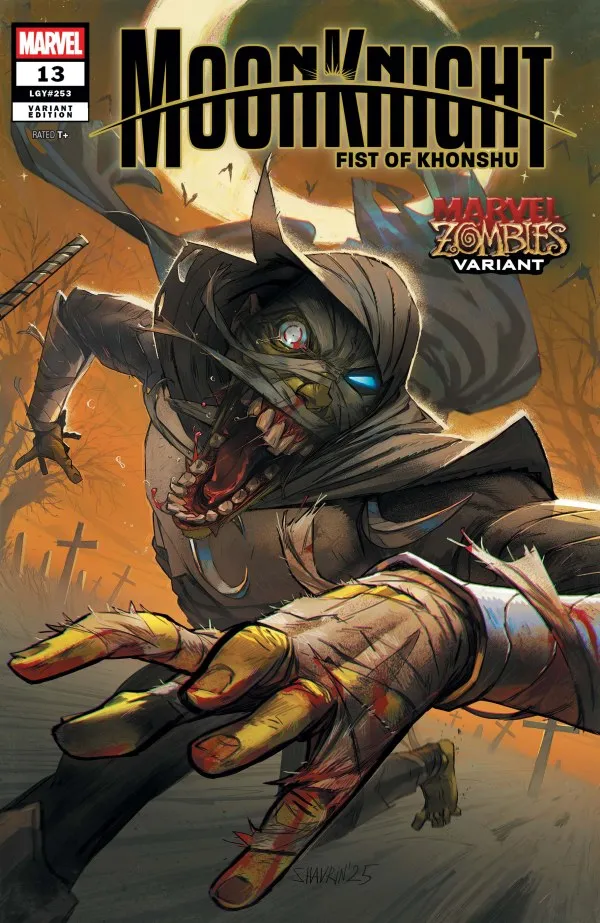Cover of Moon Knight: Fist of Khonshu #13 (253)