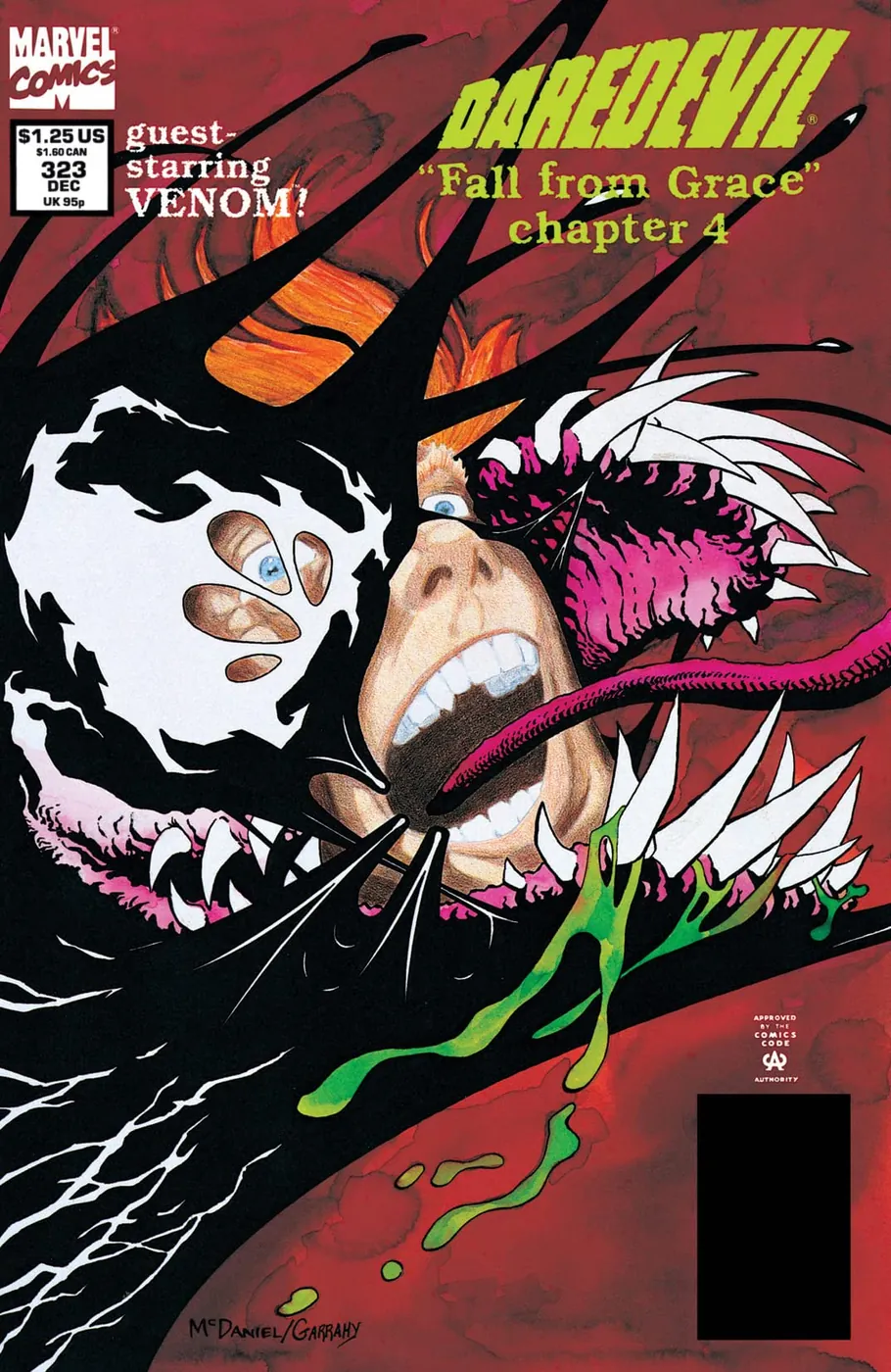 Cover of Daredevil #323