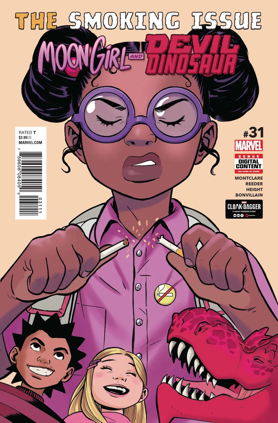 Cover of Moon Girl and Devil Dinosaur #31
