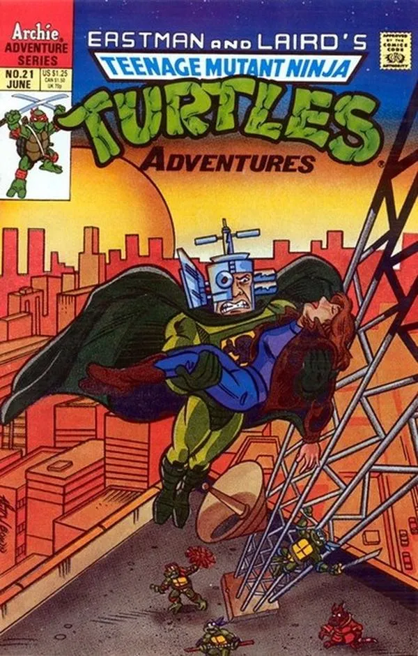 Cover of Teenage Mutant Ninja Turtles Adventures #21
