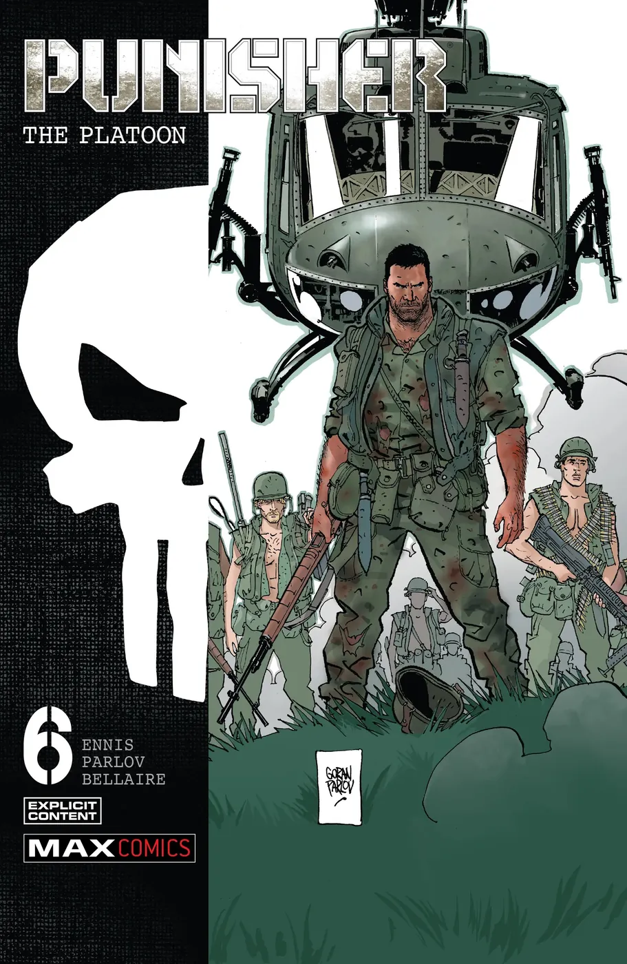 Cover of Punisher Max: The Platoon #6