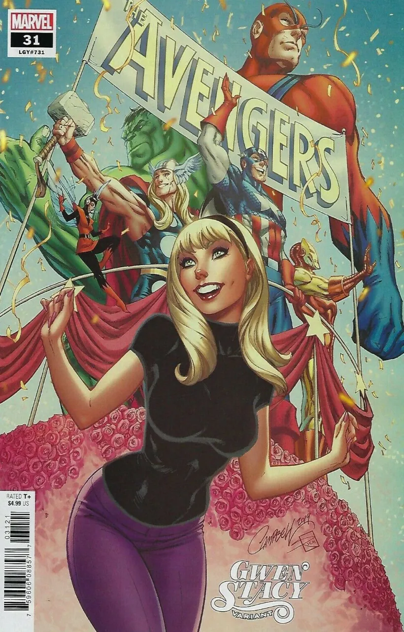 Cover of Avengers #31 (731)