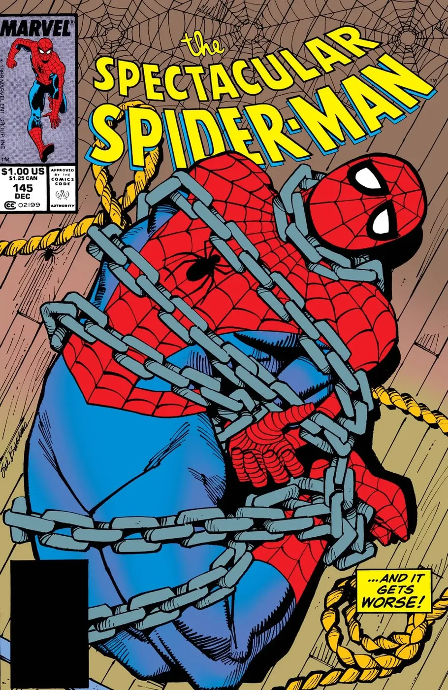 Cover of The Spectacular Spider-Man #145