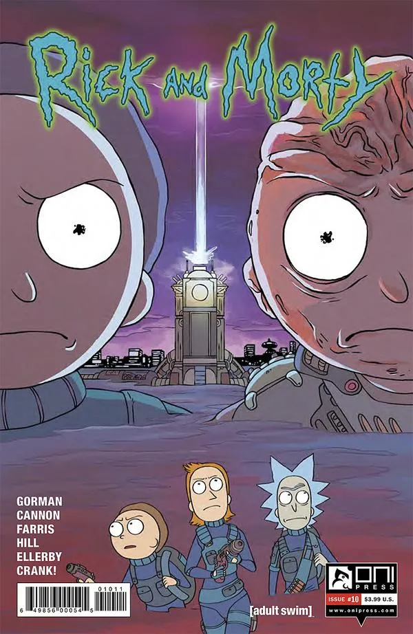 Cover of Rick and Morty #10