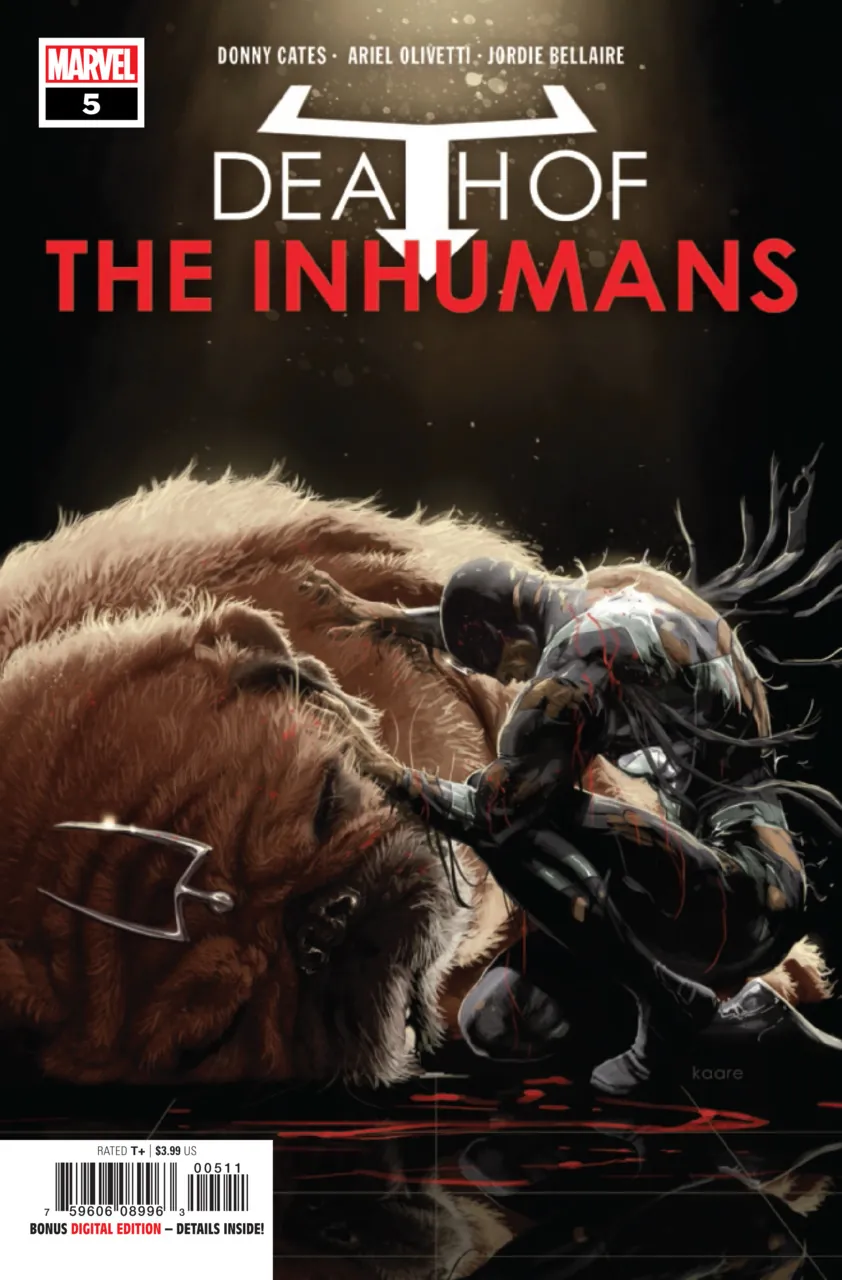 Cover of Death of the Inhumans #5