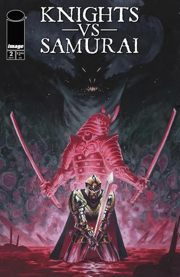 Cover of Knights vs Samurai #2