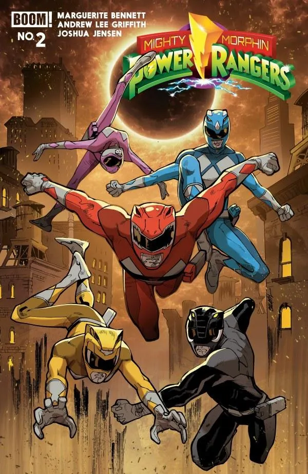 Cover of Mighty Morphin Power Rangers #2