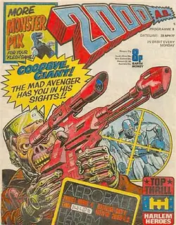 Cover of 2000 AD #9