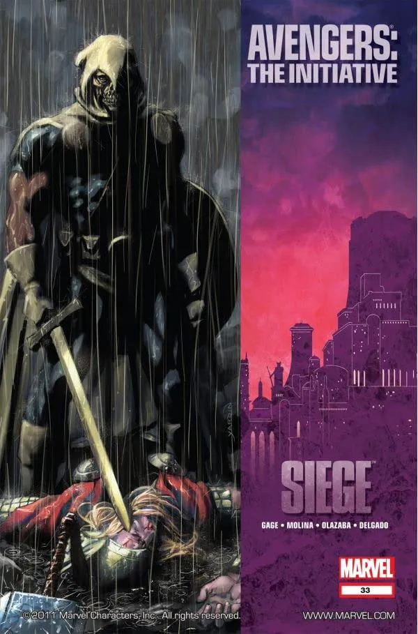 Cover of Avengers: The Initiative #33