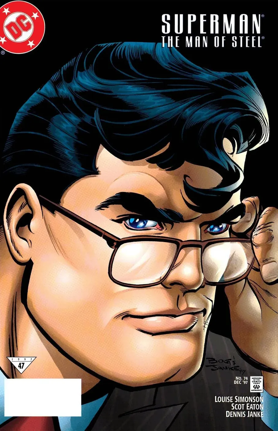 Cover of Superman: The Man of Steel #74