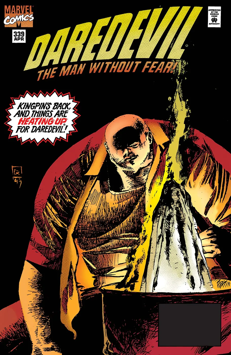 Cover of Daredevil #339
