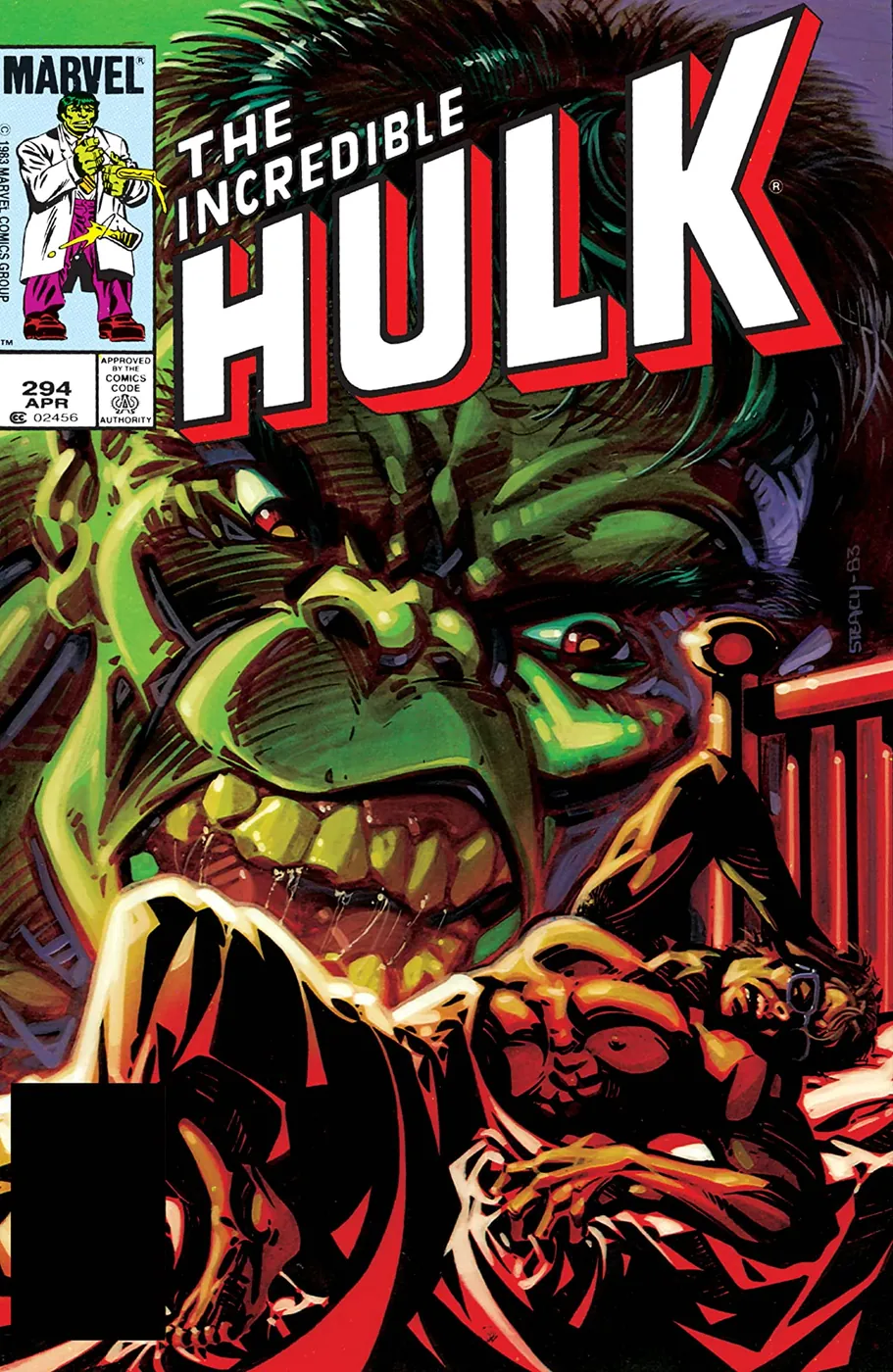 Cover of The Incredible Hulk #294