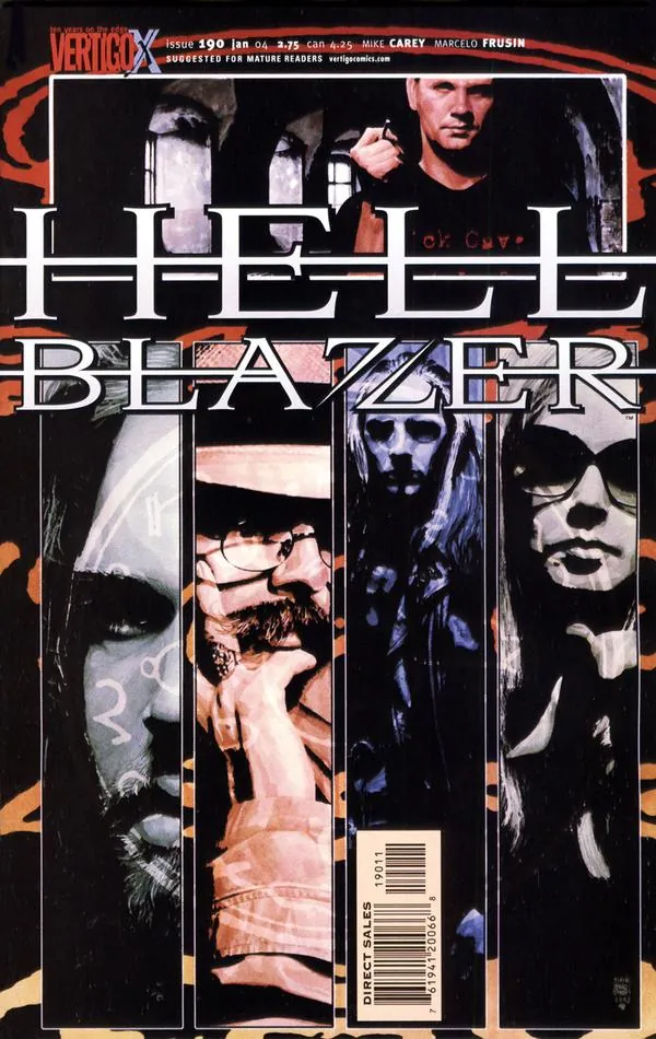 Cover of Hellblazer #190