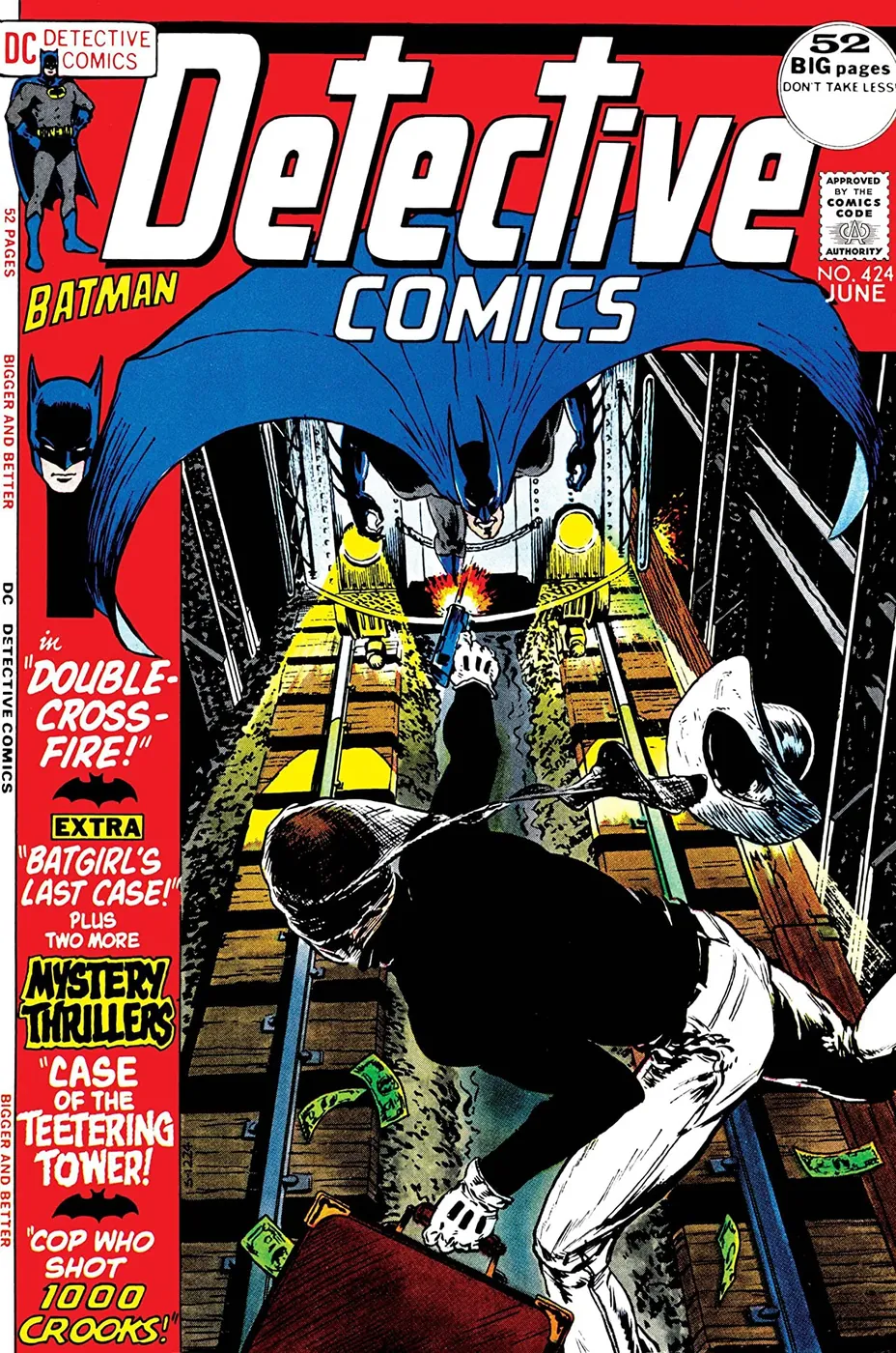Cover of Detective Comics #424