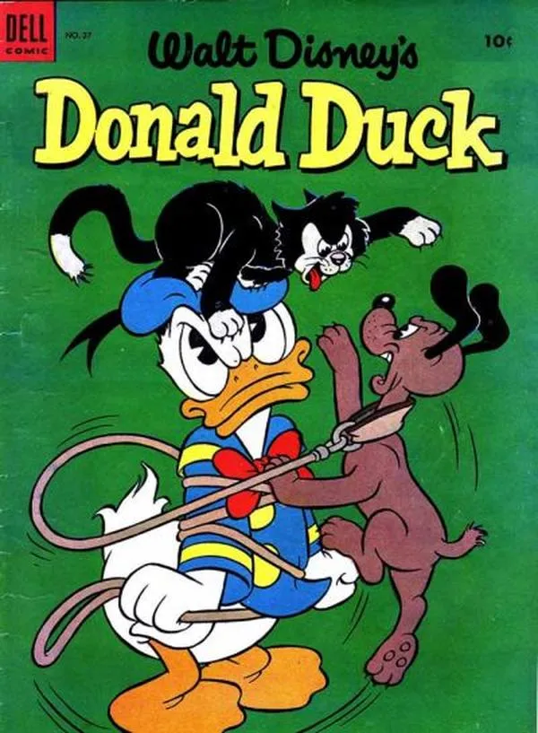Cover of Walt Disney's Donald Duck #37