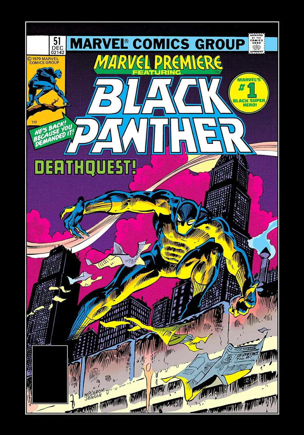 Cover of Marvel Premiere #51