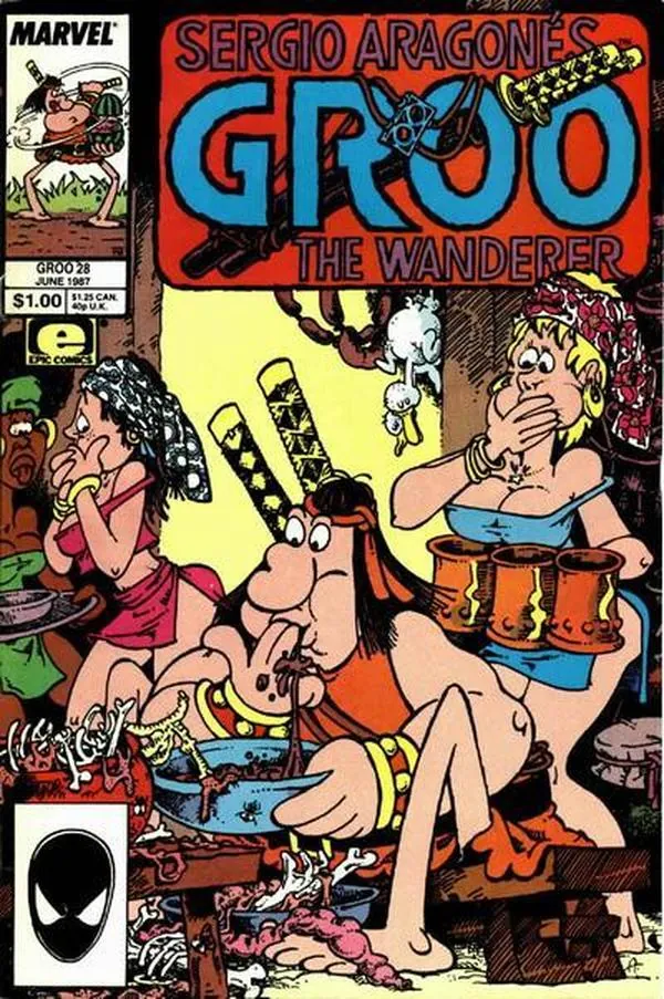 Cover of Sergio Aragonés Groo the Wanderer #28