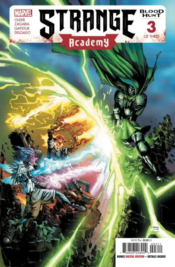 Cover of Strange Academy: Blood Hunt #3