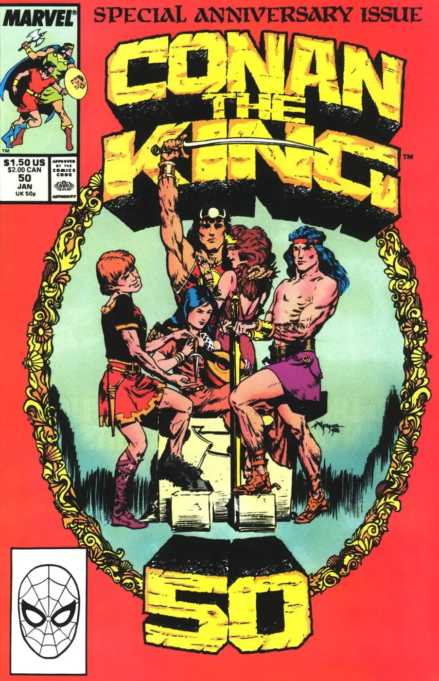 Cover of Conan the King #50