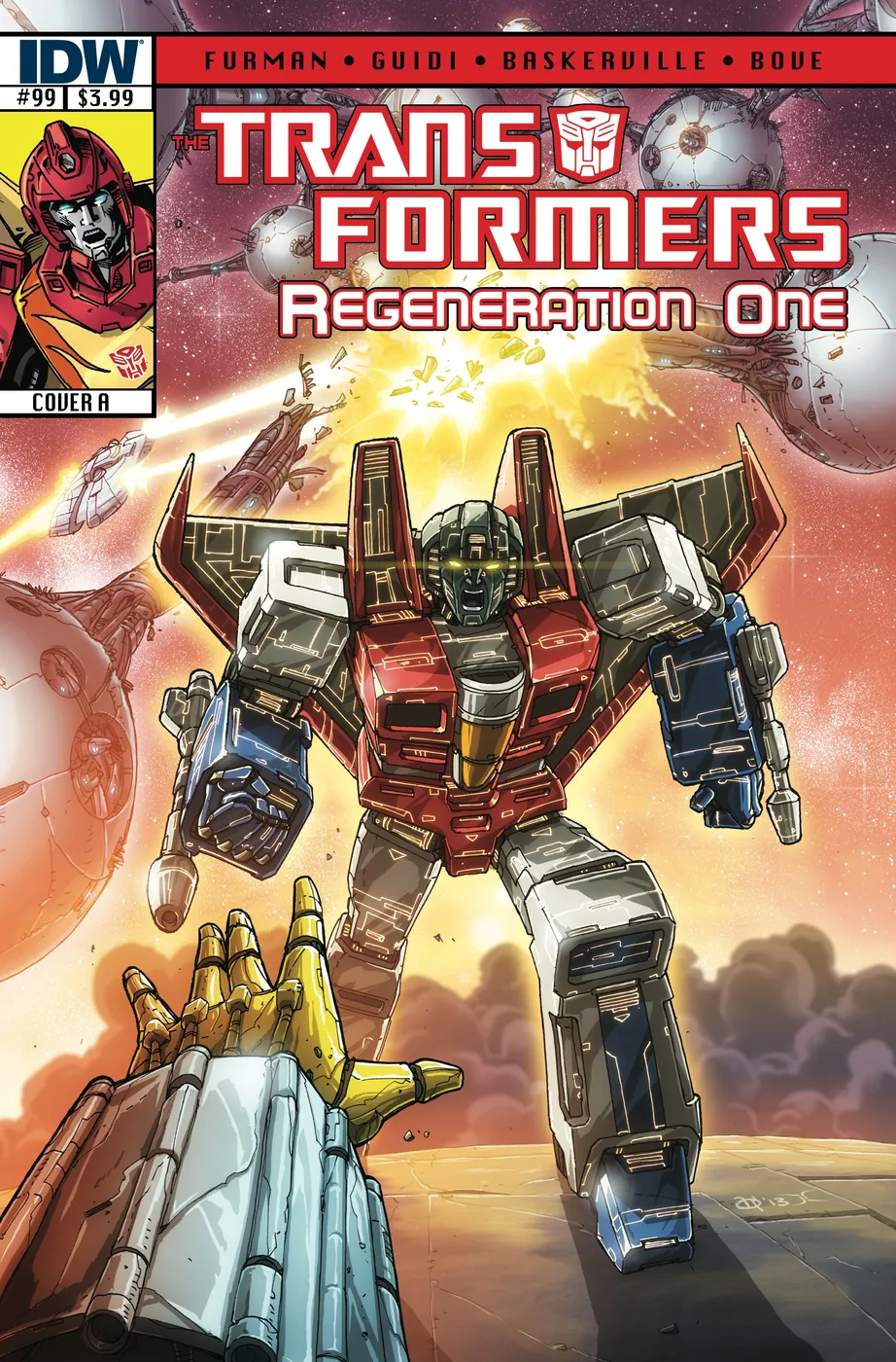 Cover of Transformers: Regeneration One #99