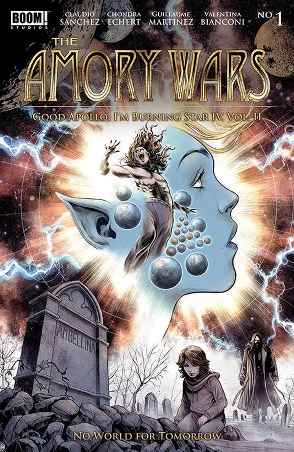 Cover of The Amory Wars: Good Apollo, I'm a Burning Star IV, Volume II - No World for Tomorrow #1