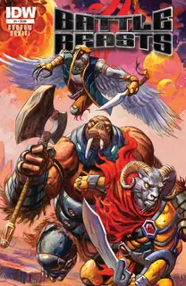 Cover of Battle Beasts #1