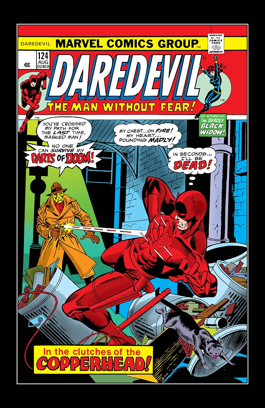 Cover of Daredevil #124
