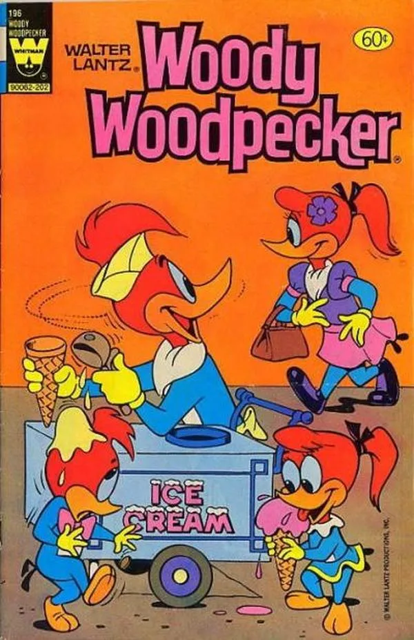 Cover of Walter Lantz Woody Woodpecker #196