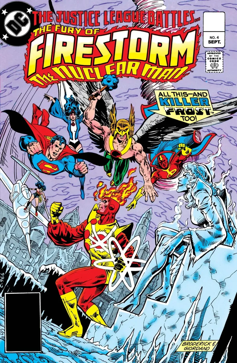 Cover of The Fury of Firestorm #4
