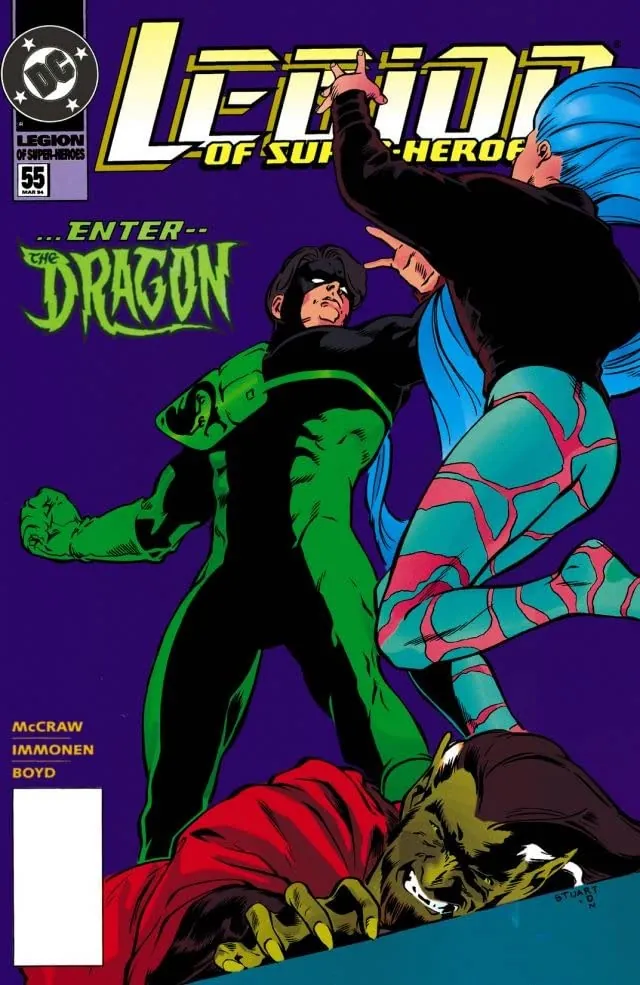 Cover of Legion of Super-Heroes #55