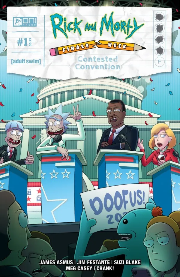 Cover of Rick and Morty Finals Week: Contested Convention #1
