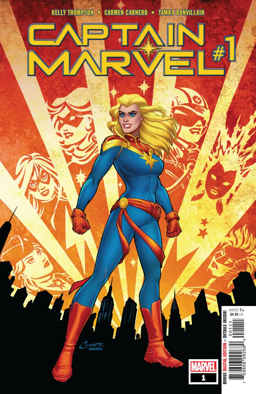 Cover of Captain Marvel #1