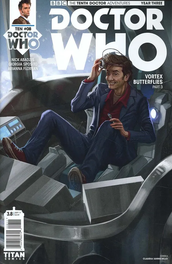 Cover of Doctor Who: The Tenth Doctor, Year Three #8