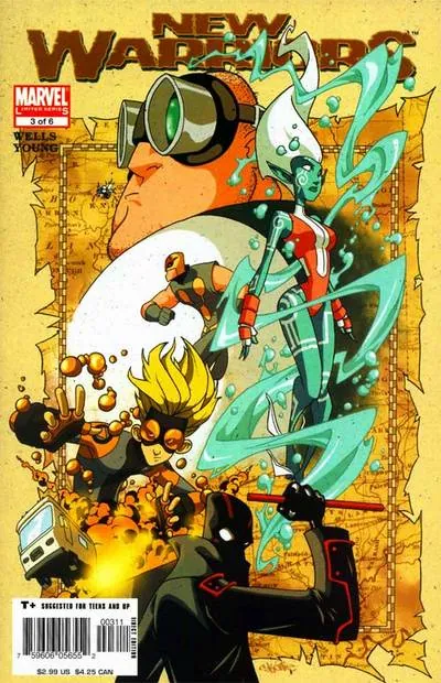 Cover of New Warriors #3