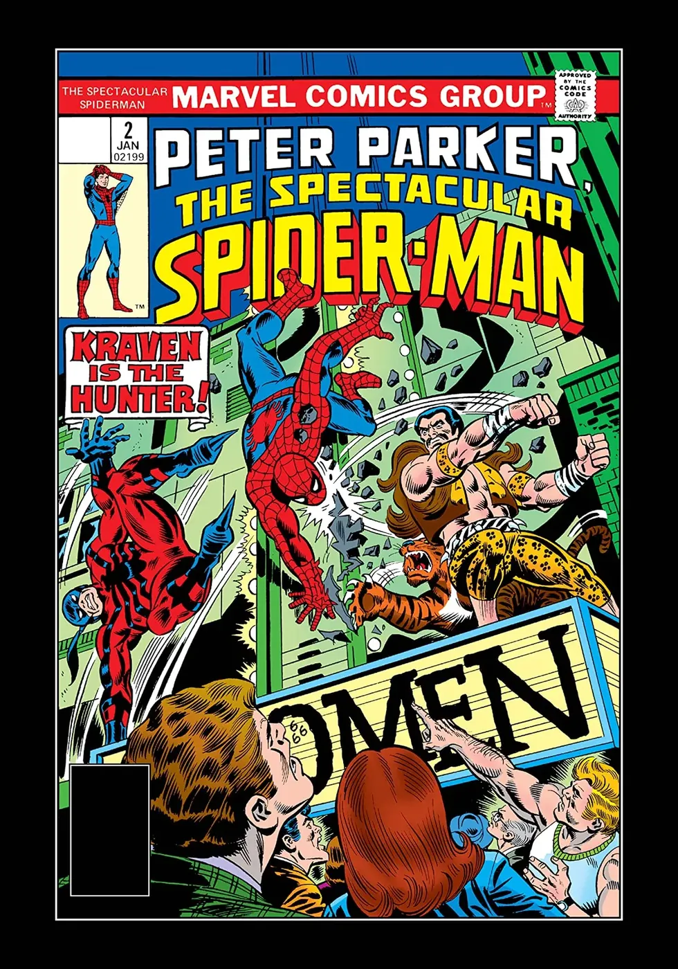 Cover of The Spectacular Spider-Man #2