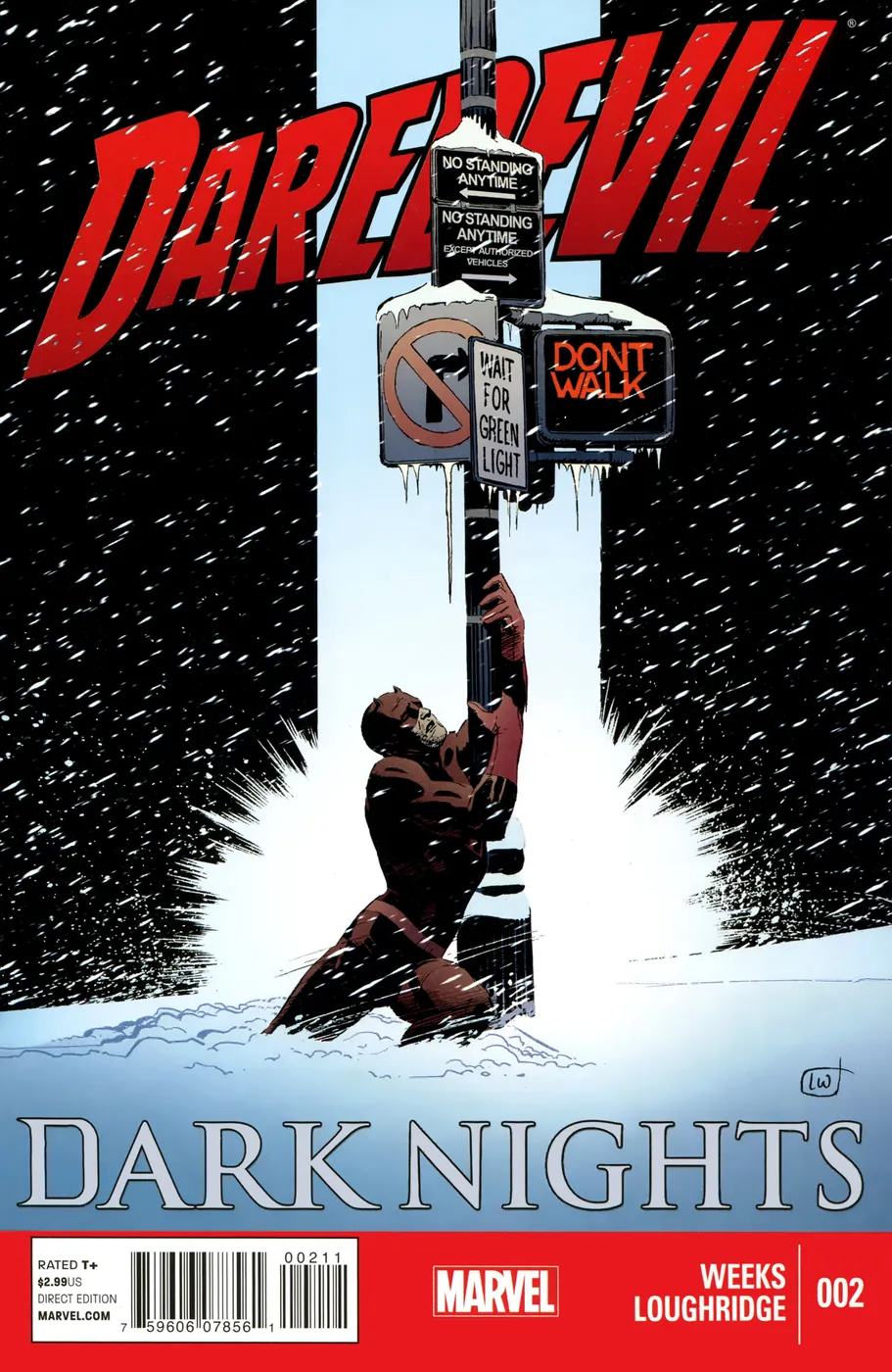 Cover of Daredevil: Dark Nights #2