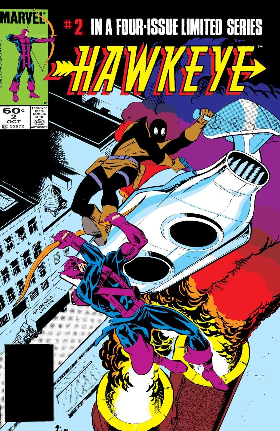 Cover of Hawkeye #2