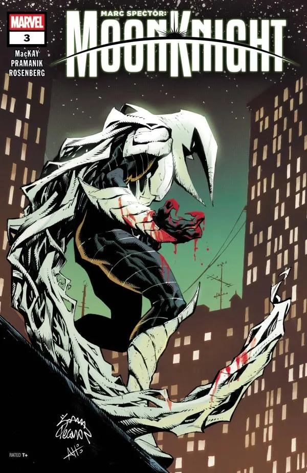 Cover of Marc Spector: Moon Knight #3