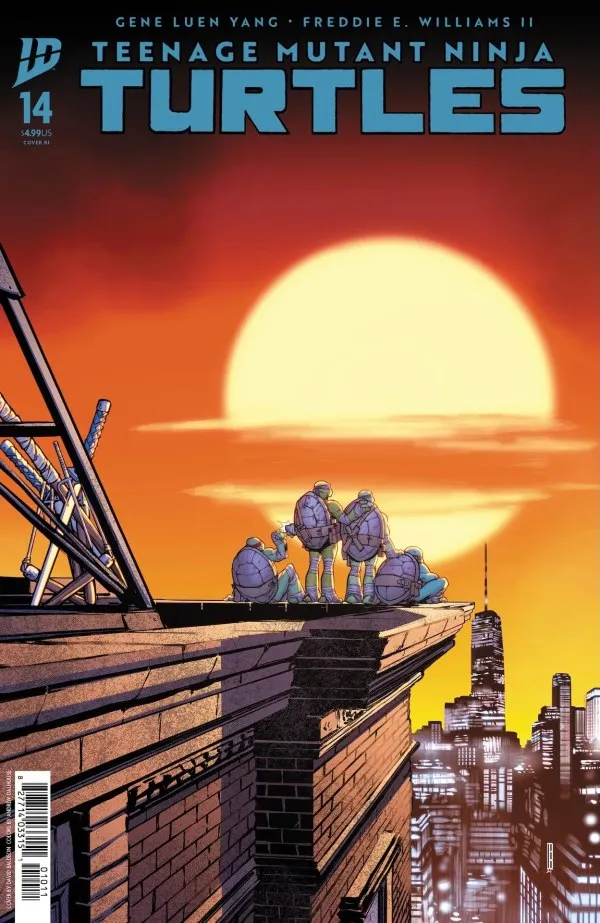 Cover of Teenage Mutant Ninja Turtles #14