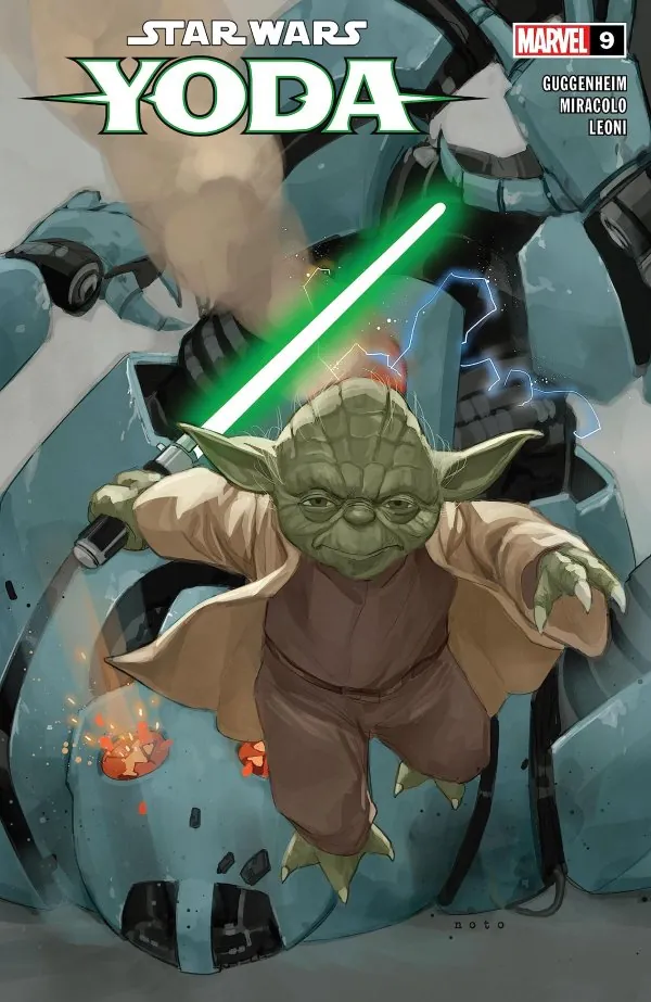 Cover of Star Wars: Yoda #9