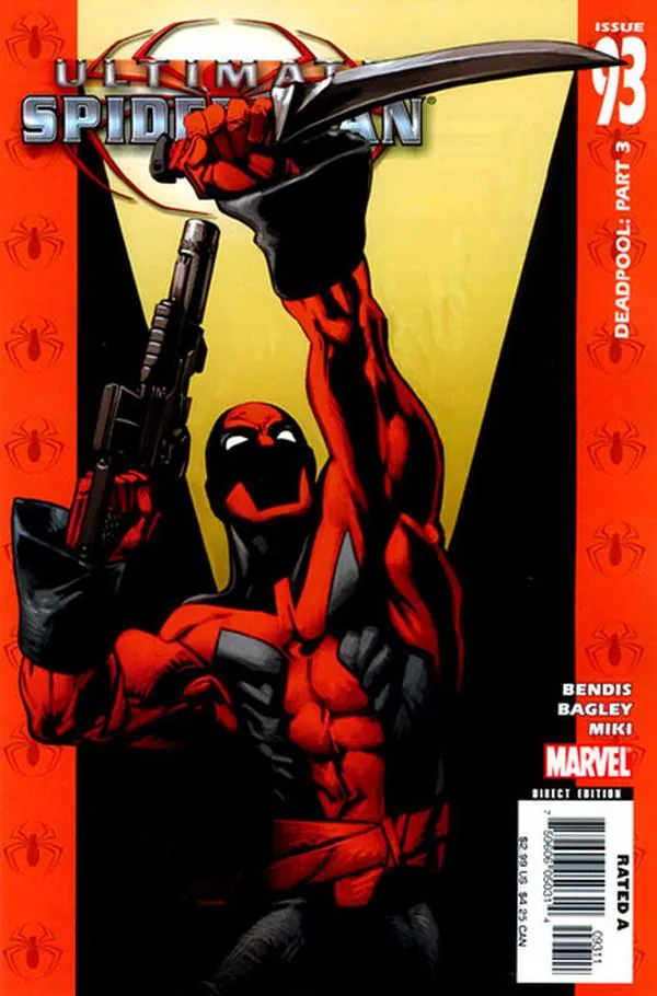 Cover of Ultimate Spider-Man #93