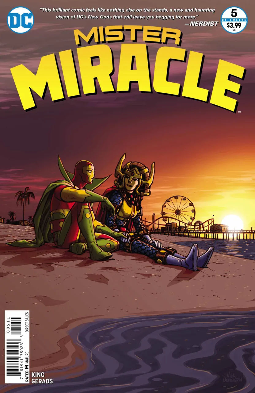 Cover of Mister Miracle #5