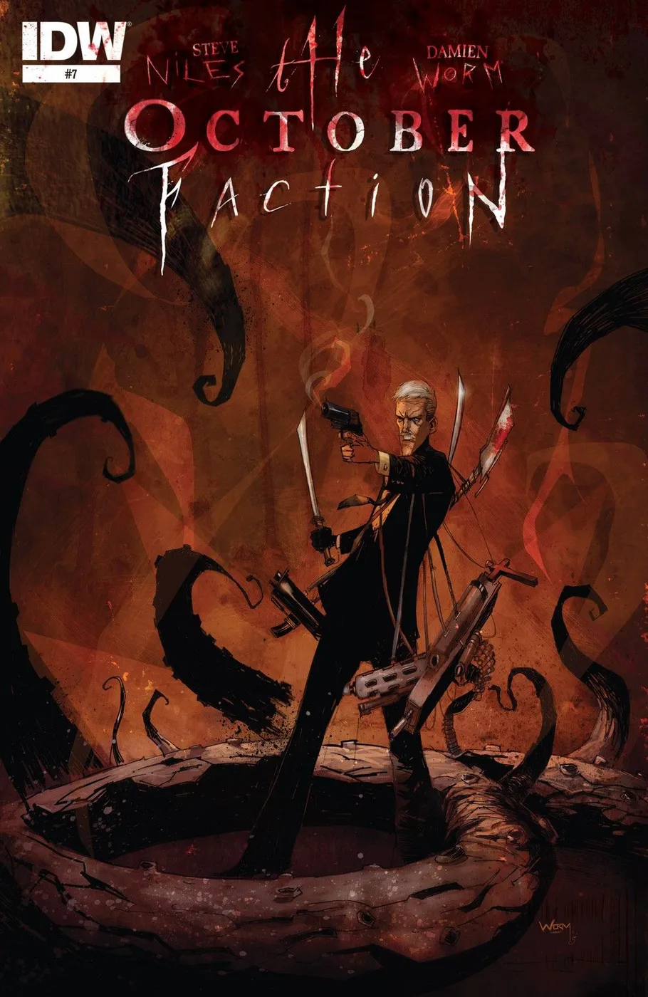 Cover of The October Faction #7
