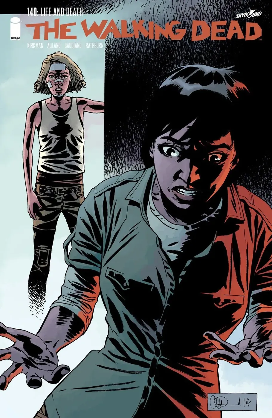 Cover of The Walking Dead #140