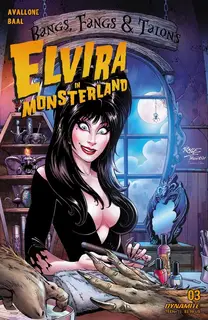 Cover of Elvira in Monsterland #3