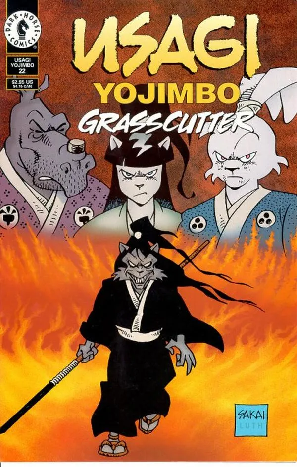 Cover of Usagi Yojimbo #22