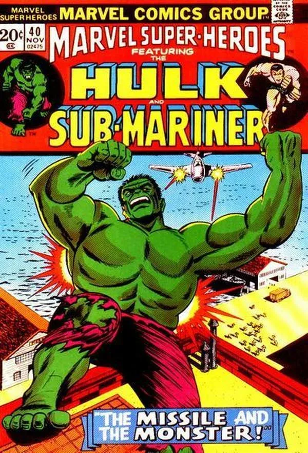 Cover of Marvel Super-Heroes #40
